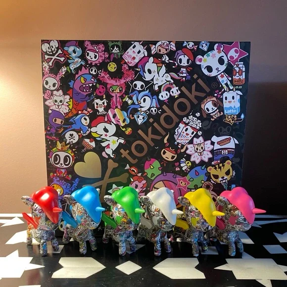 tokidoki Manga Mania Unicorno *Full Set of Commons* - Picture 1 of 1